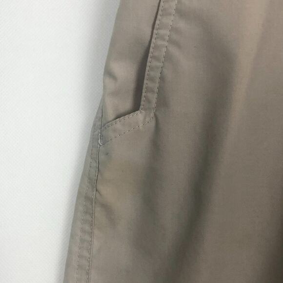 Columbia Mens Shorts Size 38 Beige Khaki Summer Casual Travel Beachy Breathable - Picture 4 of 11